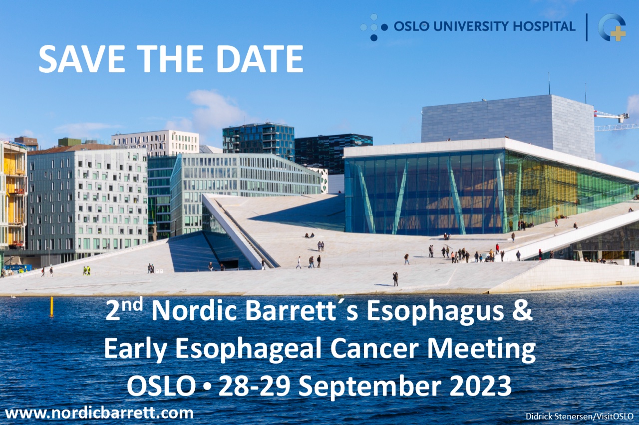 2nd Nordic Barrett’s Esophagus & Early Esophageal Cancer Meeting
